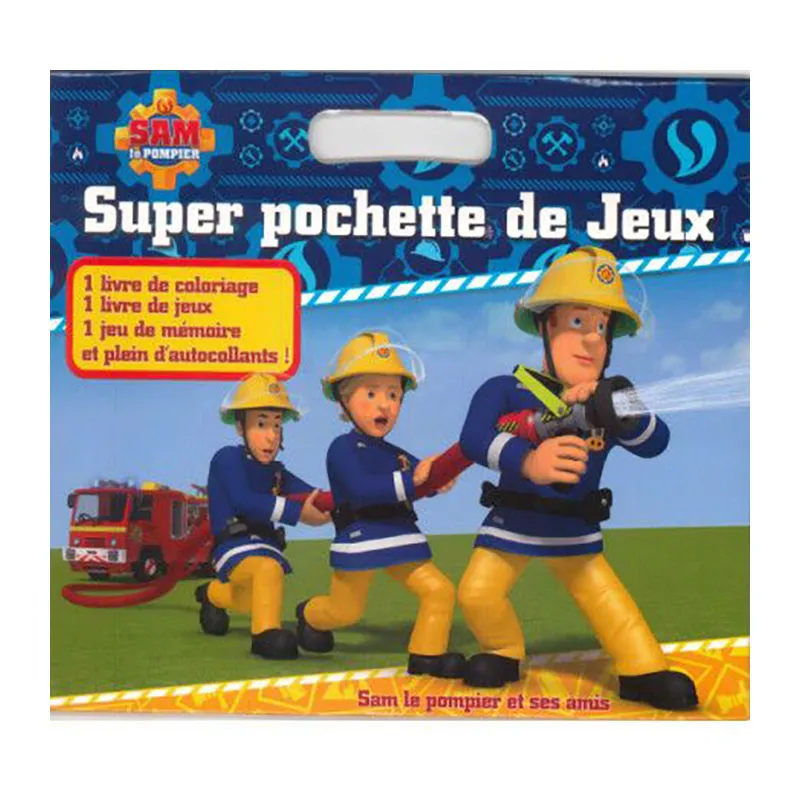 Super pochette de jeux Sam le Pompier - 36m+-0