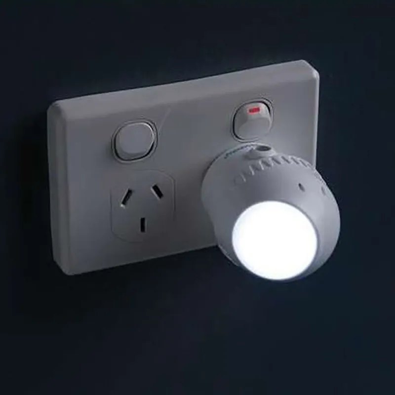 Veilleuse avec détection jour/nuit - Blanc-1