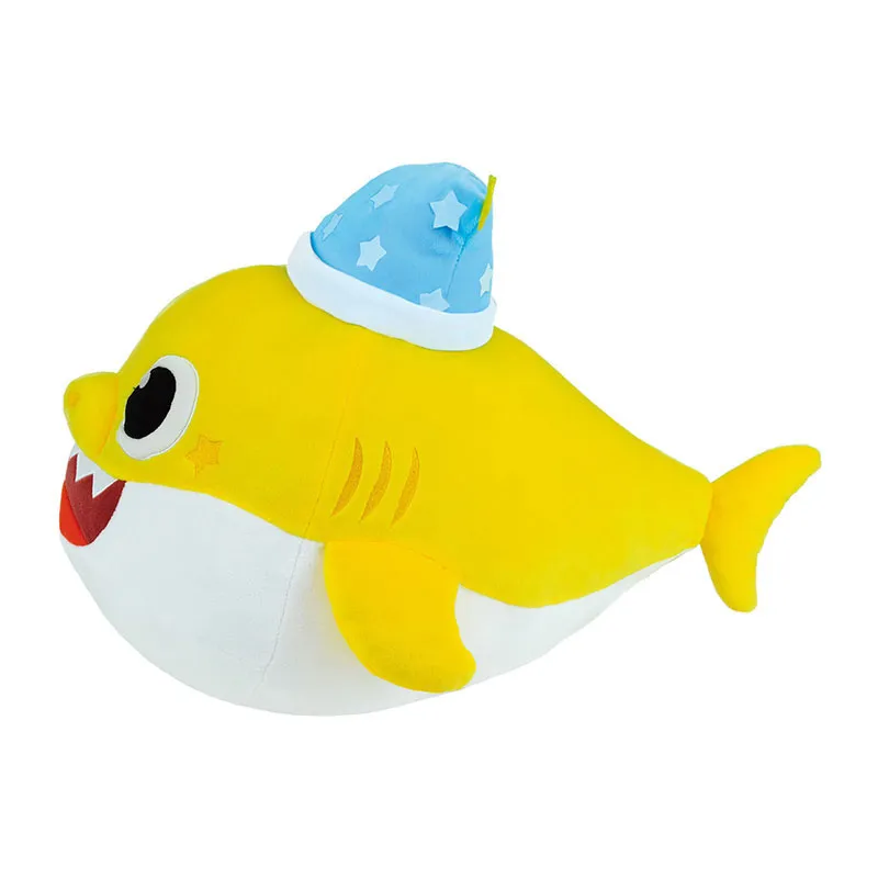 Peluche range-pyjama 45cm Baby Shark - 12m+-2