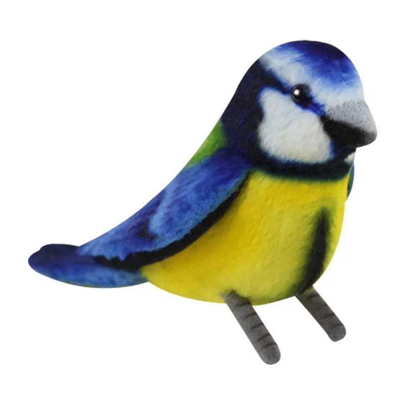 Peluche Mésange Bleue Hansa - 13cm-1
