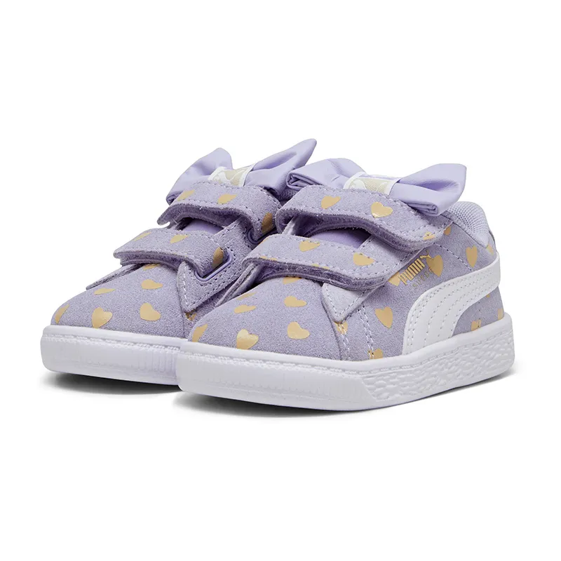 Baskets Bébé Suede Re-Bow - Lavande/Doré - PUMA-0