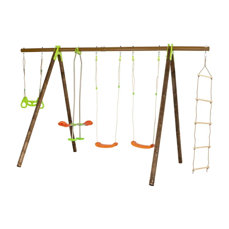 Portique en bois & métal Bayano 2,30m - 9m+-2