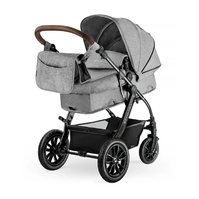 Trio Poussette Moov + accessoires Gris Chiné - 0m+-6
