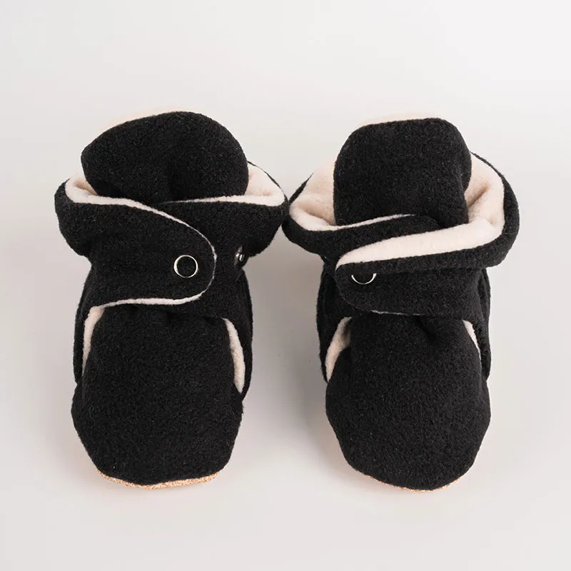 Chaussons Polaire BIO - Noir -2