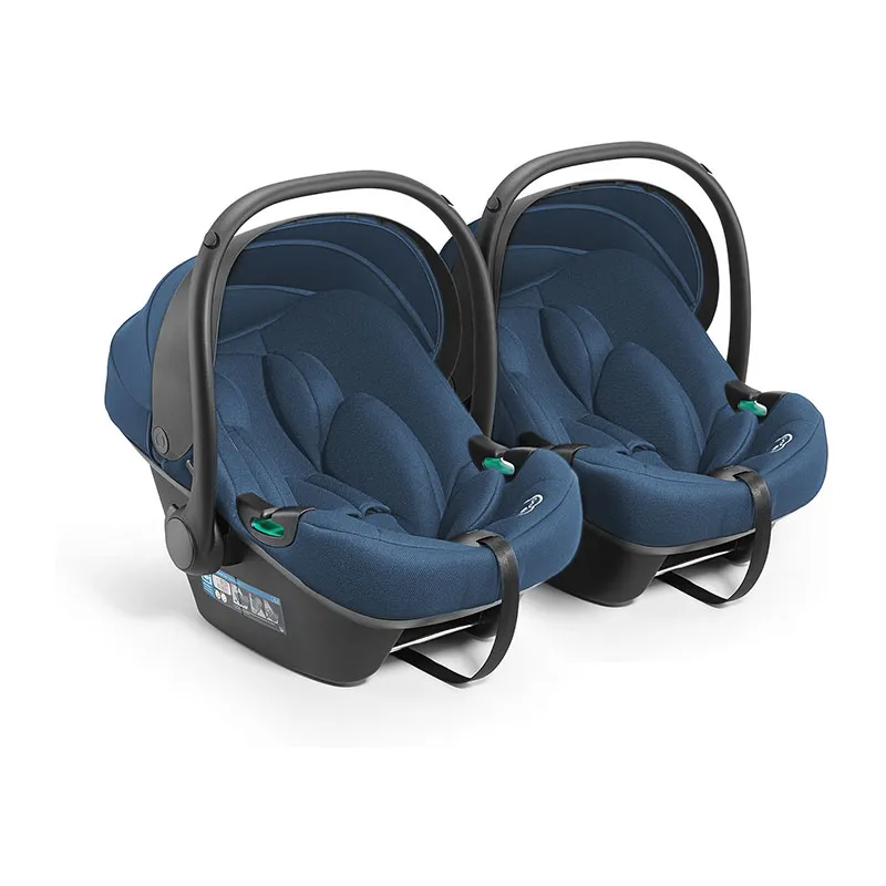2 Siège-auto i-Size iTravel XP 40-87cm pour Twinner - Bleu-0