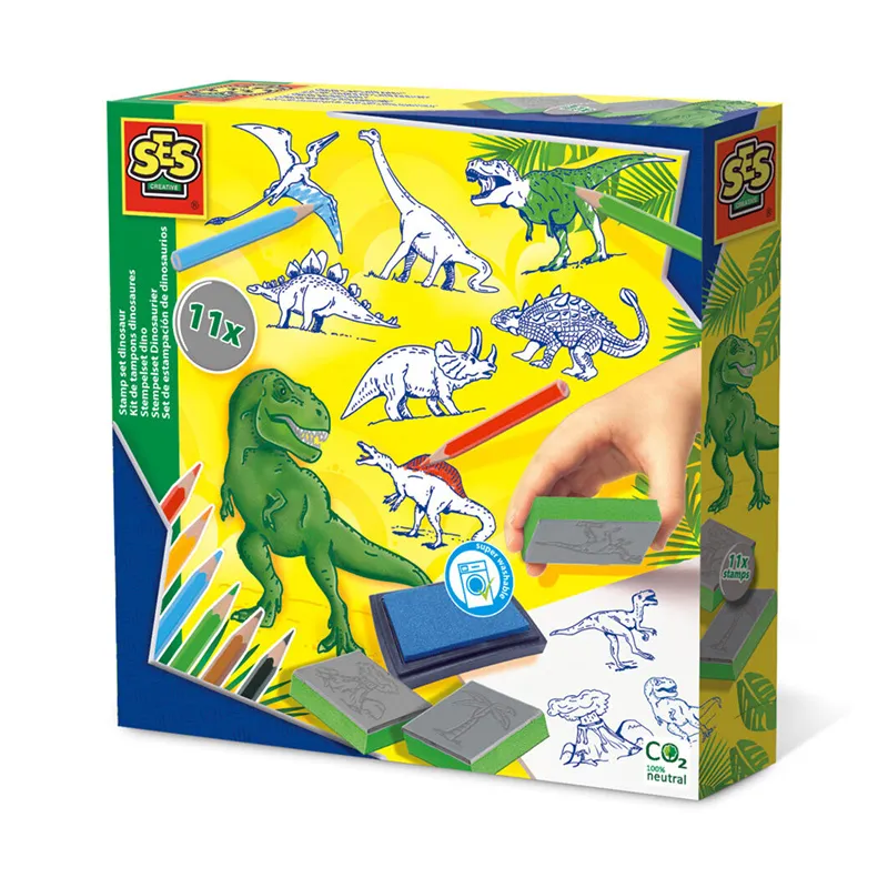 Kit de tampons dinosaures - 36m+-0