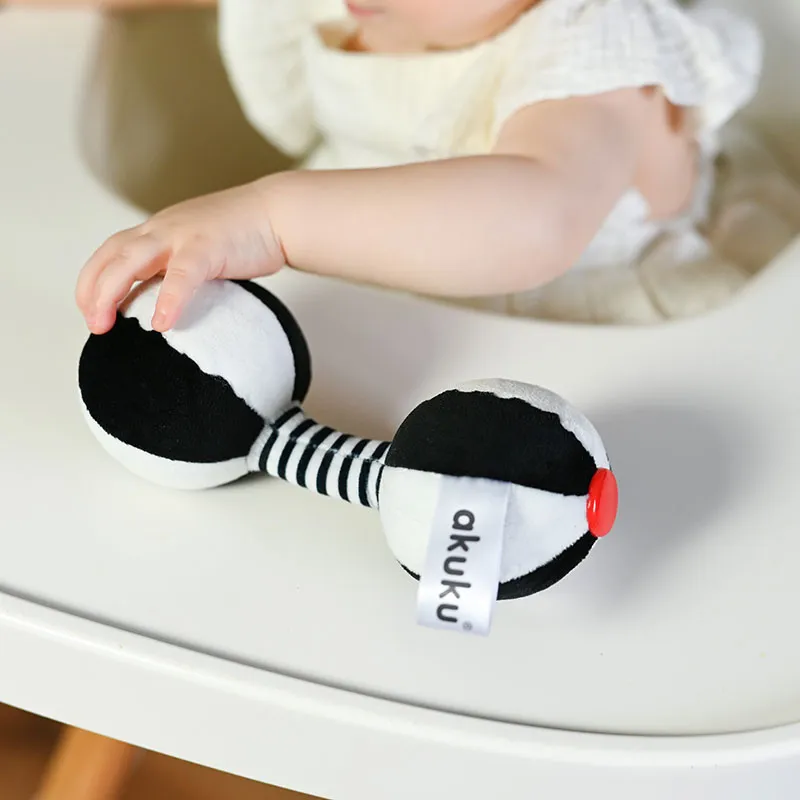 Hochet doudou Haltère - 0m+-2
