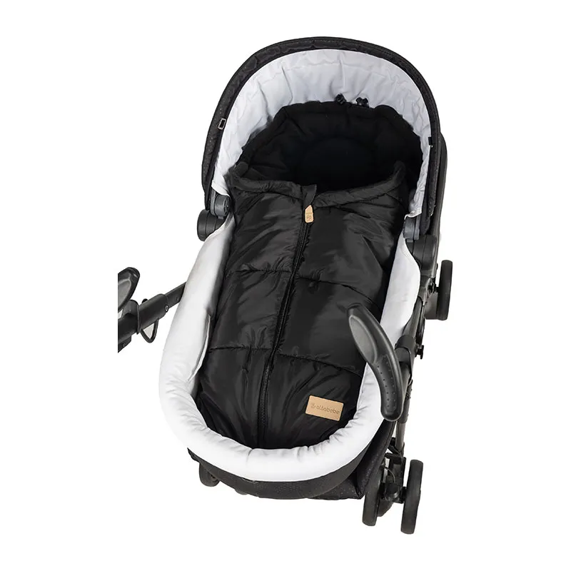 Chancelière Hiver Polaire Noir - 0-12m-3