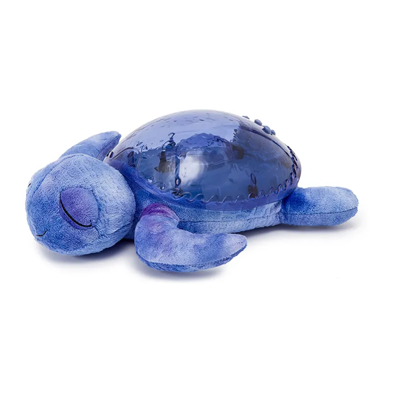 Peluche veilleuse Musicale Tortue Océan - 30x20x8cm-2