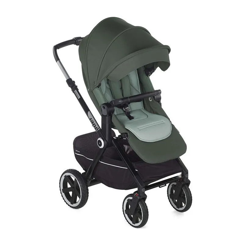 Trio Poussette Crosslight + Nacelle Micro BB + Cosy Koos I-Size Vert Forêt - 0m+-1