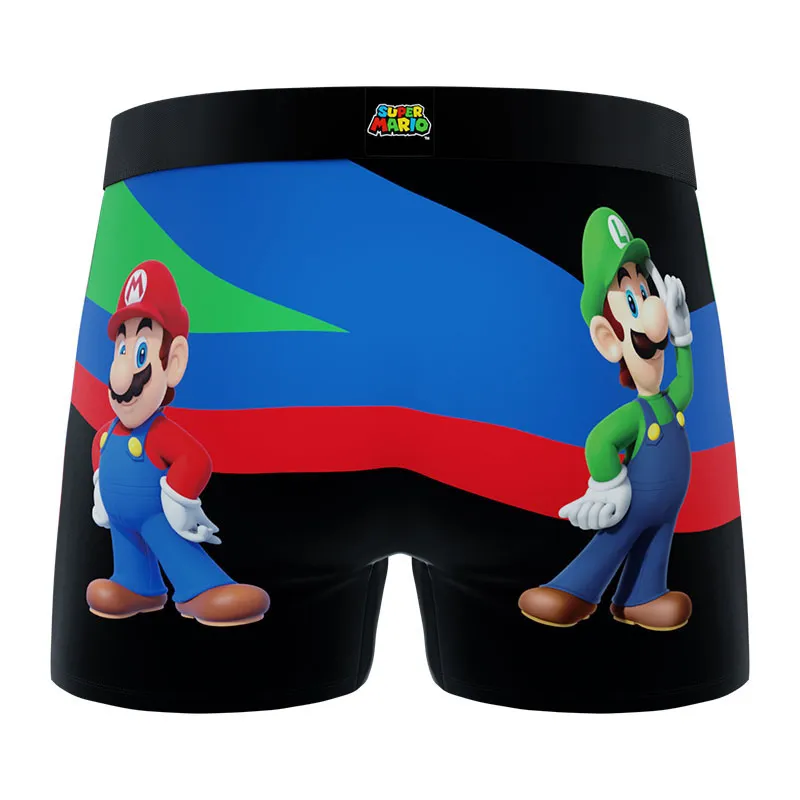3 Boxers Garçon Super Mario Bros - Rouge/Bleu/Noir/Jaune-7