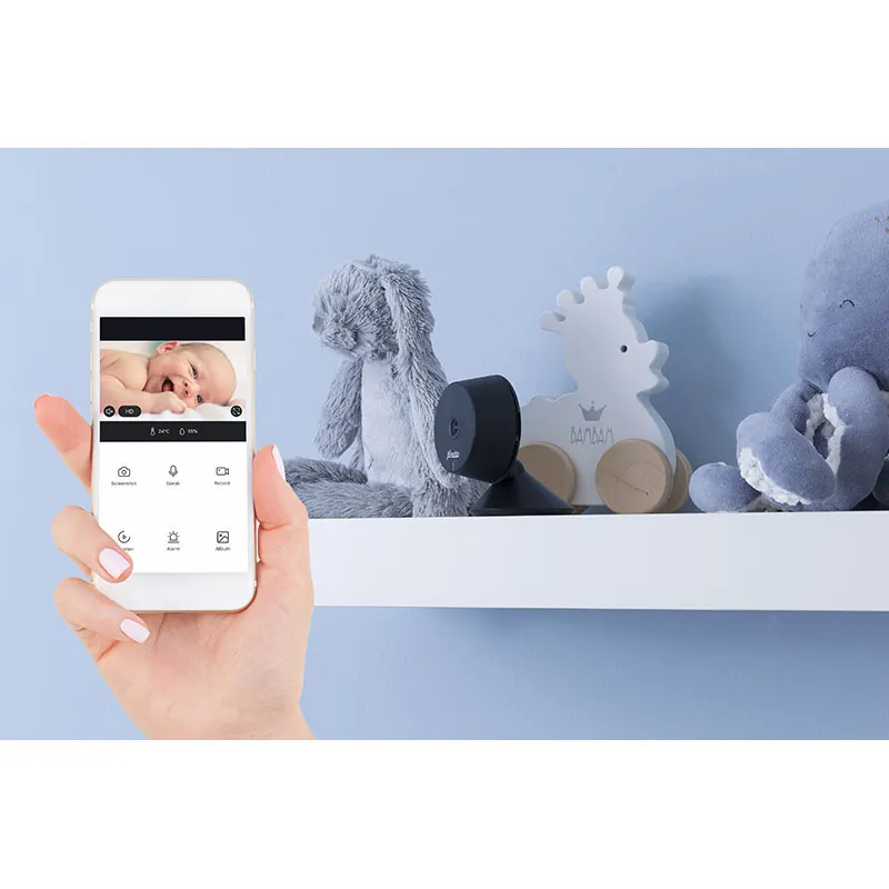 Babyphone SmartBaby5BK Wifi Caméra - Noir-13