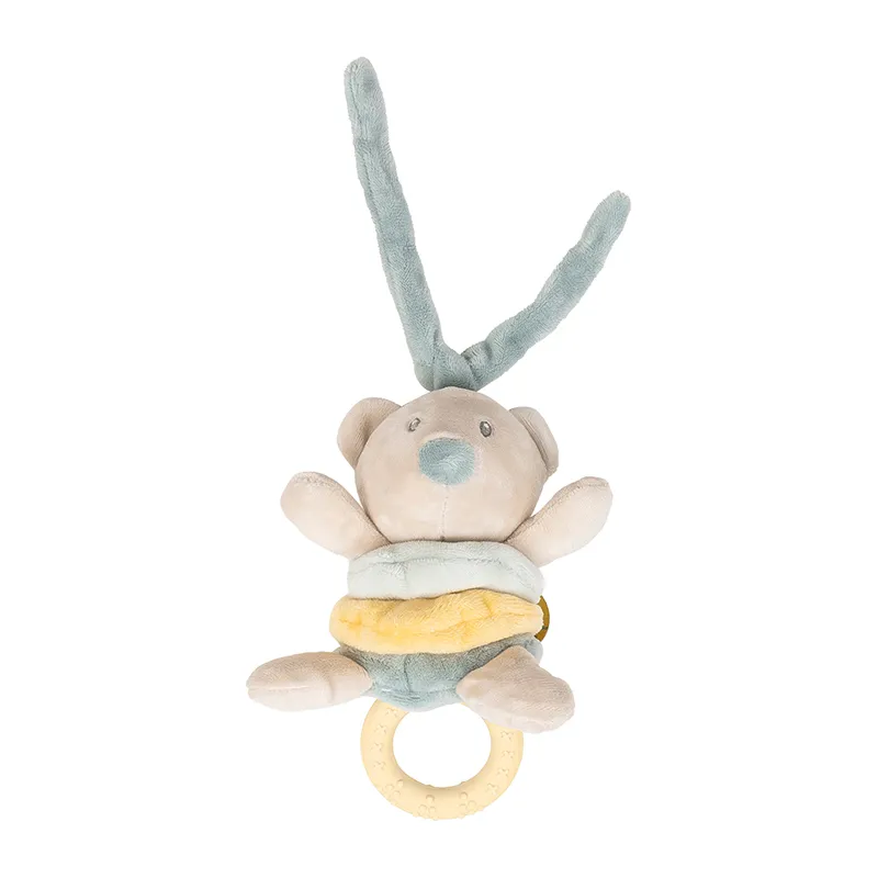 Peluche vibrante Jules l'ours - 22cm-0
