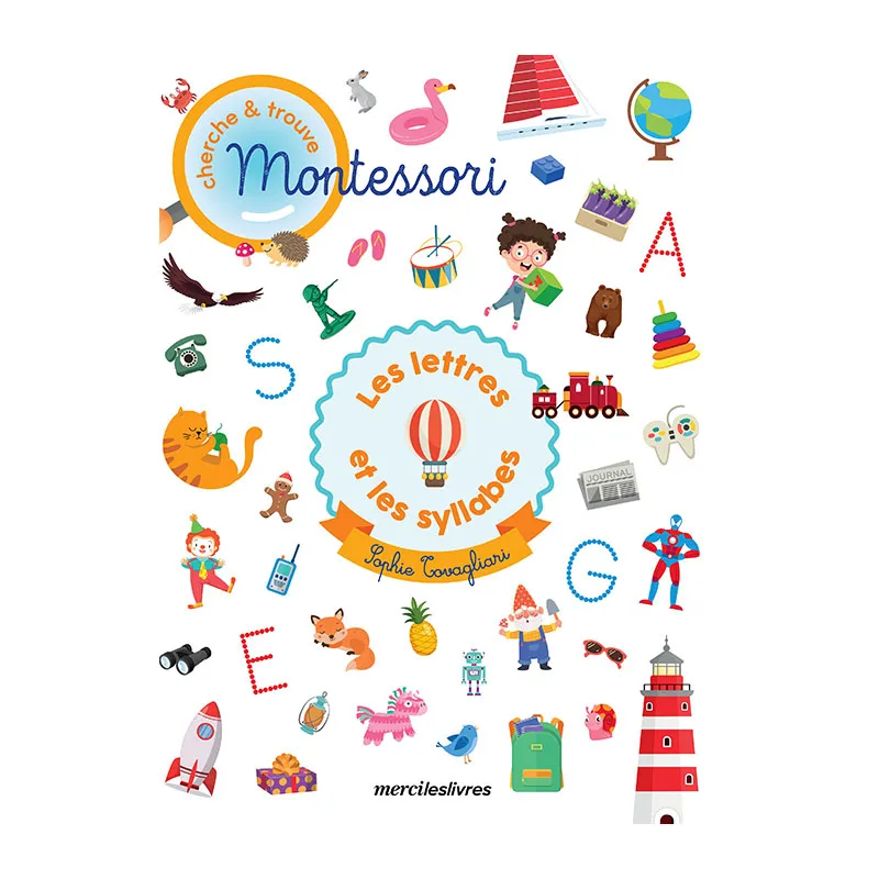 Cherche et trouve Les lettres et syllabes - 3+-0