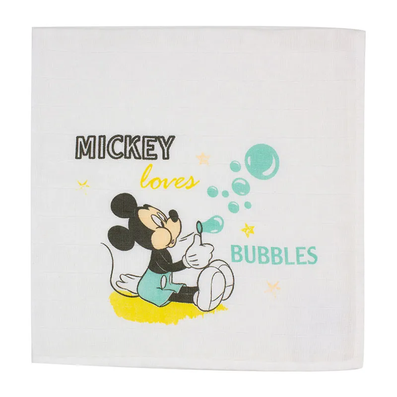3 Langes Coton Mickey - 60x60cm-2