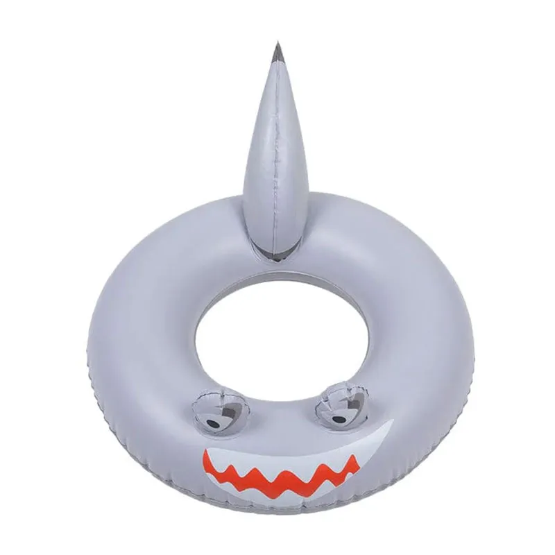 Bouée gonflable Requin Gris Ø55cm - 3+-0