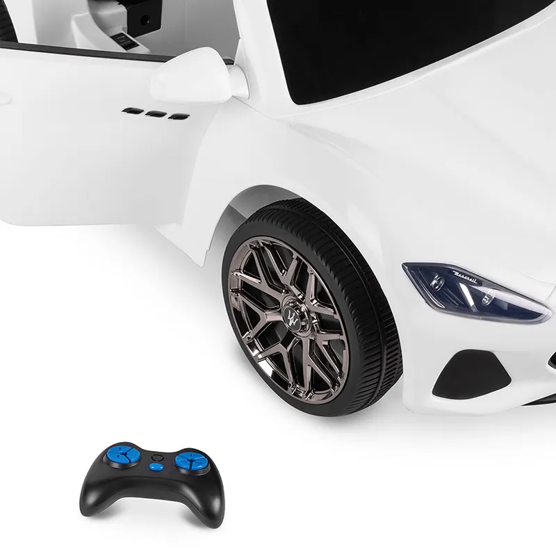 Voiture élec. Maserati Blanc - 36m+-4