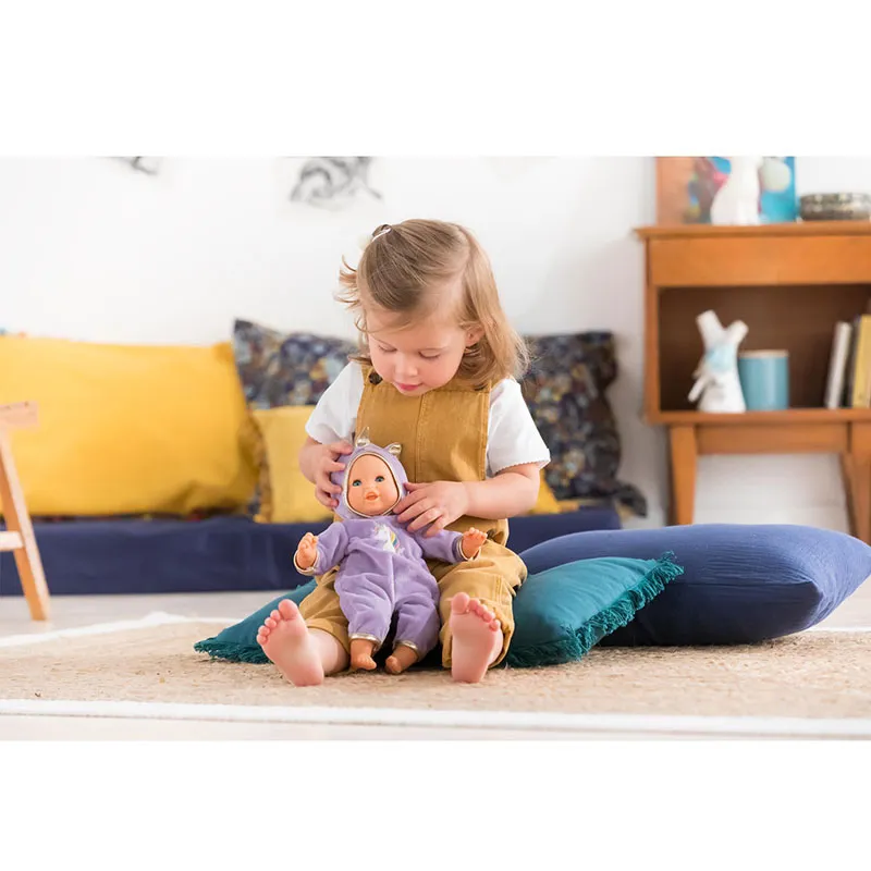 Poupon Bébé Calin Licorne 30cm - 18m+-5