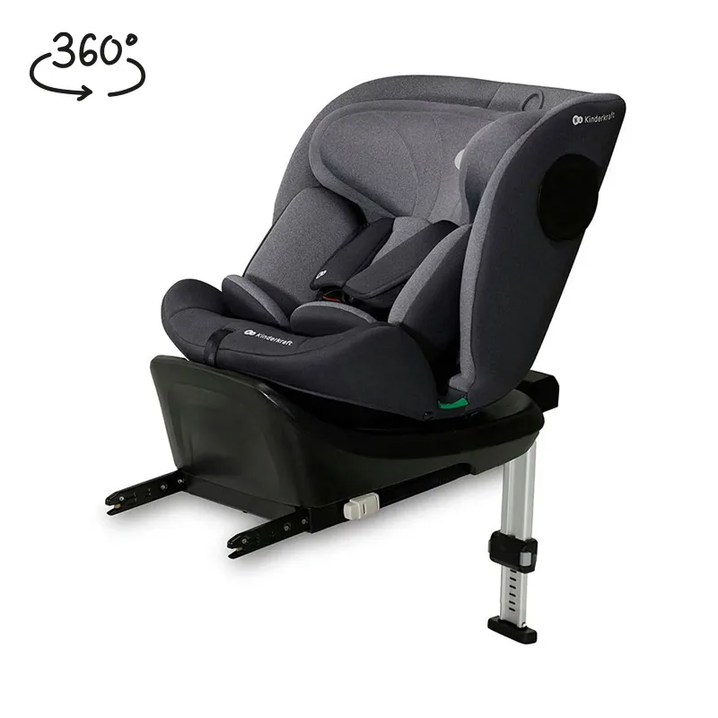 Siège-auto pivotant I-360 i-Size/Isofix 40-150 cm - Grey-0