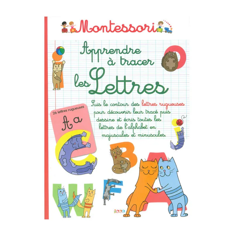 4 Livres Lettres/Alphabet/Majuscules - 3+-4