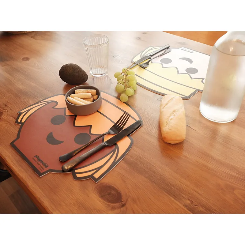 2 Sets de table Playmobil Orange/Jaune - 30x40cm-2
