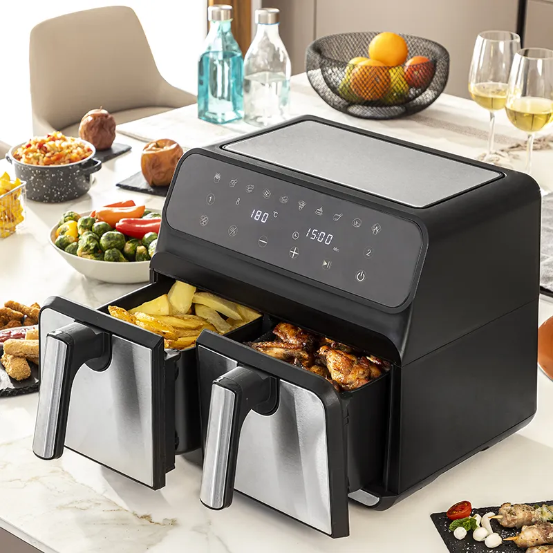Friteuse Air Fryer Fryinn Double 8000 Noir - 8L-0