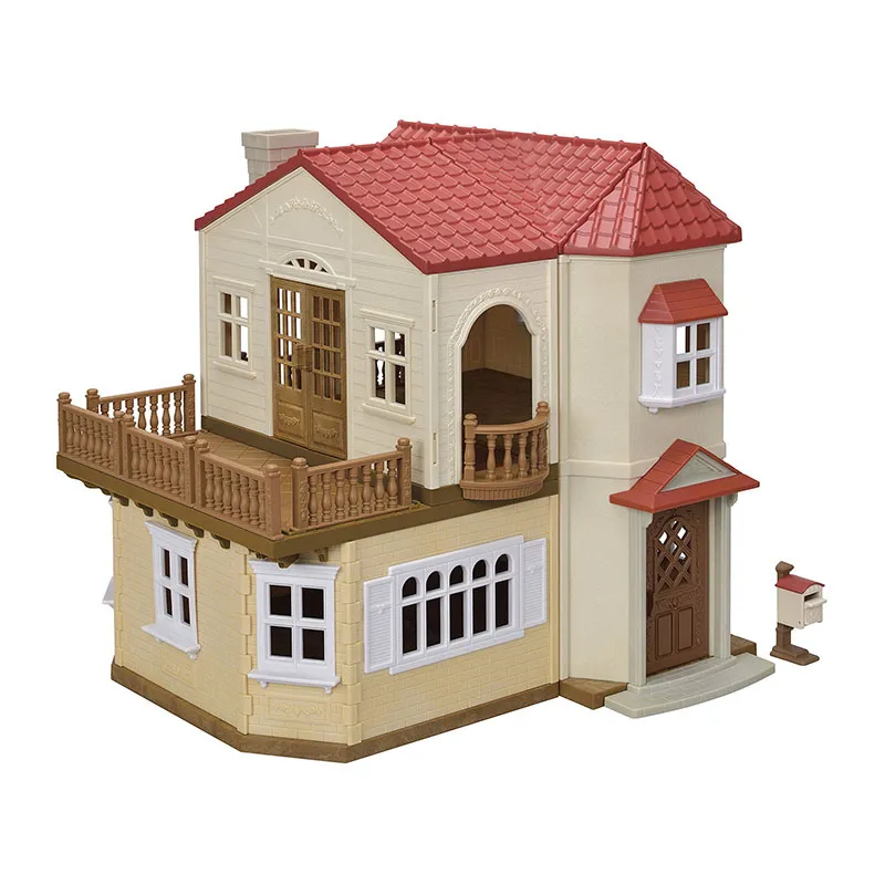Grande maison éclairée & sa pièce secrète - 25pcs-0
