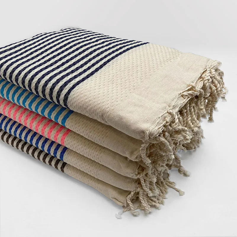 Fouta Yadara Beige - 100x200cm-2