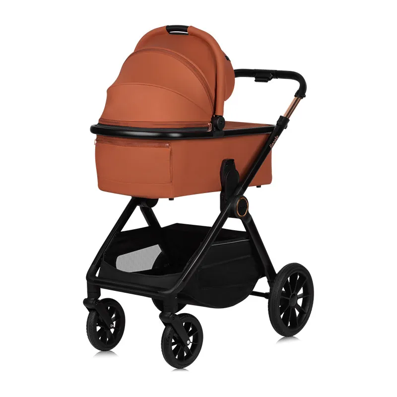 Poussette Multifonctions 3en1 Layla Marron - 0m+-46