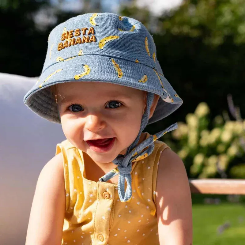 Bob Enfant Siesta Banana - Denim-0