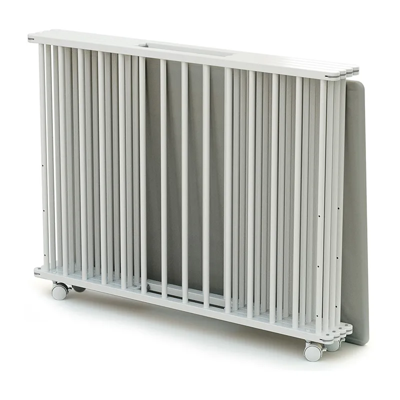 Parc pliant Webaby Blanc/Gris - 70x100cm-1