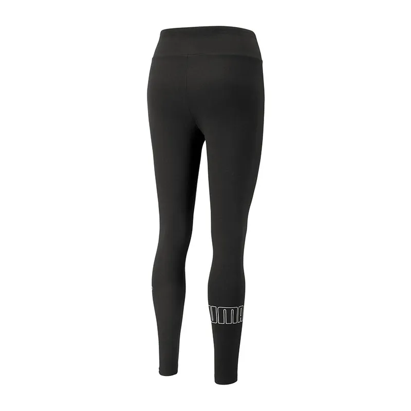 Legging 7/8 Femme Power Colorblock Puma - Noir-2