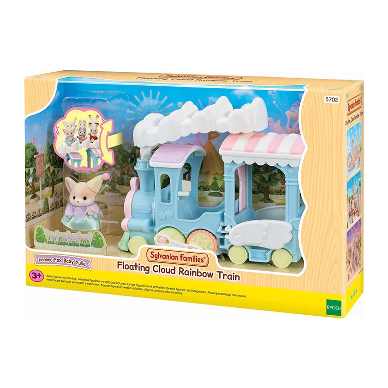Petit train à vapeur & bébé fennec - 2pcs-9