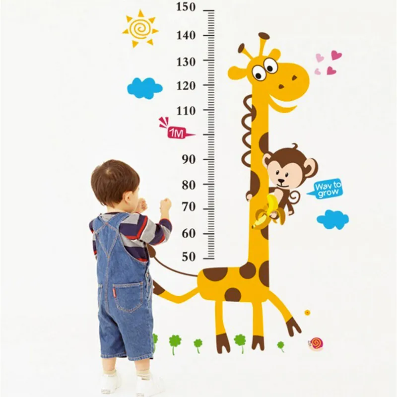 Stickers Toise - Singe & Girafe-4