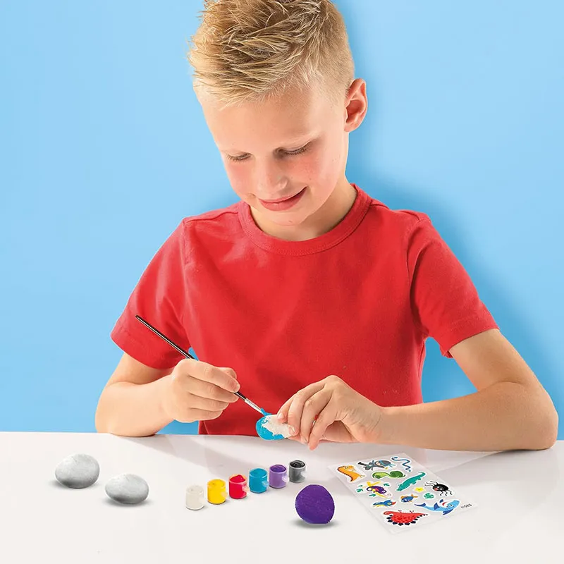 Kit Peindre des Galets & Autocollants - 5+-2