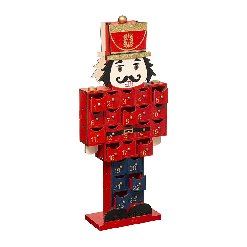 Calendrier de l'avent Casse Noisette - 20,2x8x47,8cm-0