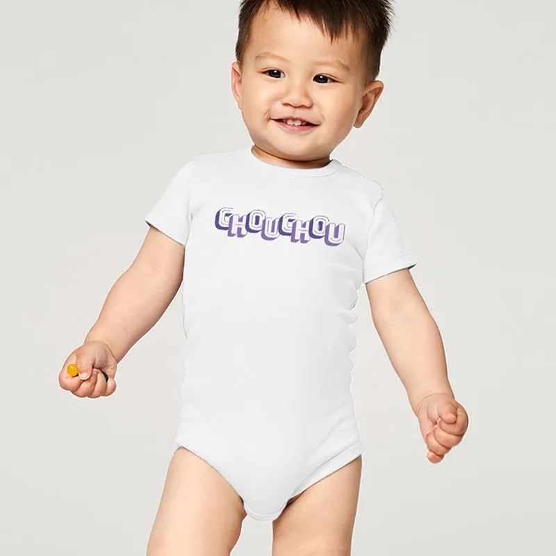 Body Bébé Chouchou coeur - Blanc-0