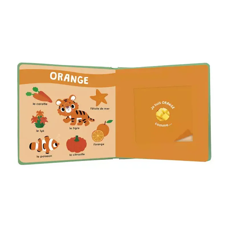 Mon livre des odeurs & couleurs Fruits en folie - 12m+-1
