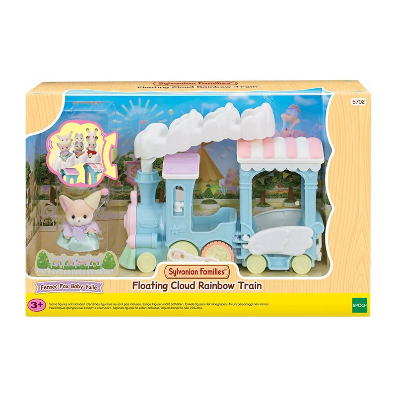 Petit train à vapeur & bébé fennec - 2pcs-8