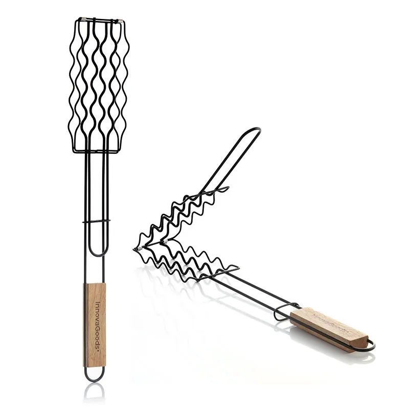 Grille de Barbecue pour Saucisses - 51x8x4cm-7
