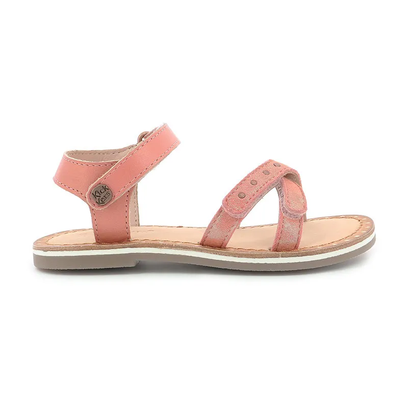 Sandales Didonc - Rose métal-1