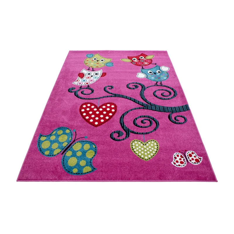 Tapis Hiboux Violet - Plusieurs dim. dispos-5