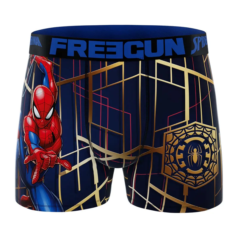 3 boxers enfant Ultimate Spiderman - Bleu/Or/Noir/Rouge-7