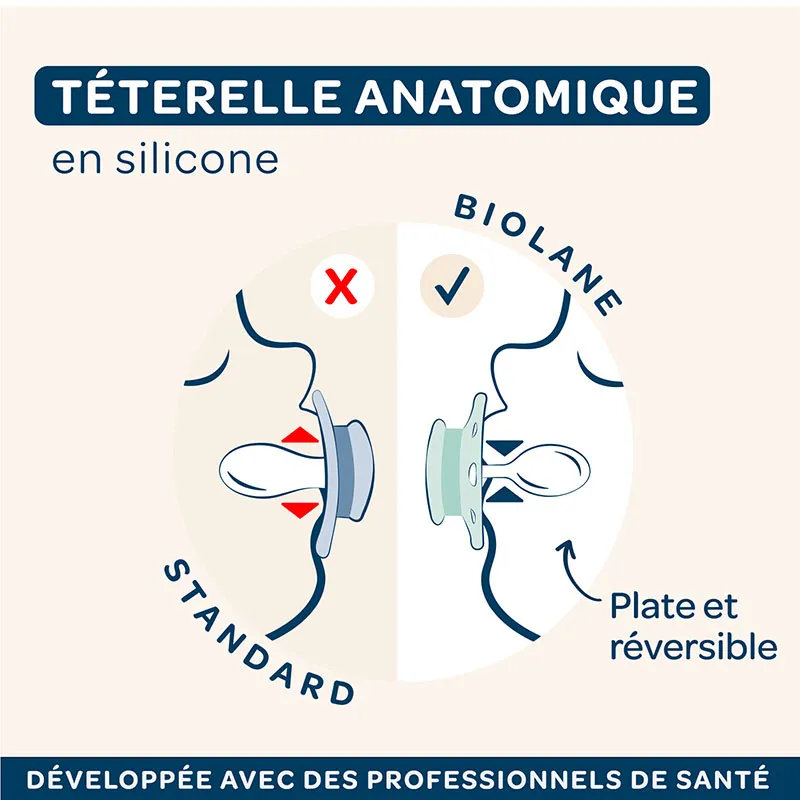 Tétines anatomiques - Animaux  - Vert clair/foncé-6