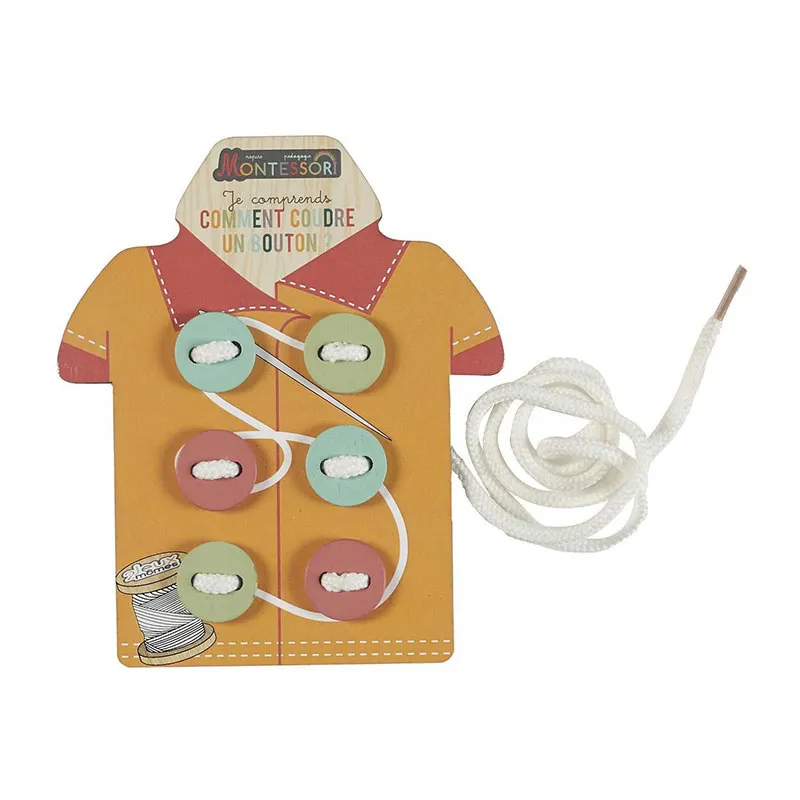 Jeu d'adresse boutons 46pcs - 6+-0