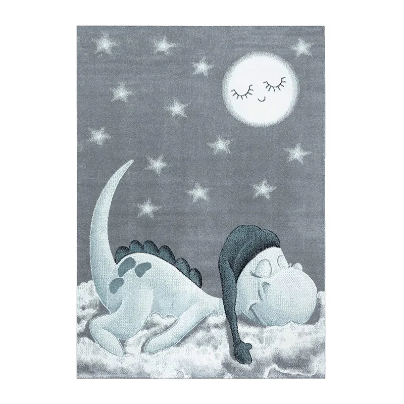 Tapis Dino dodo Bleu - Plusieurs dim. dispos-1
