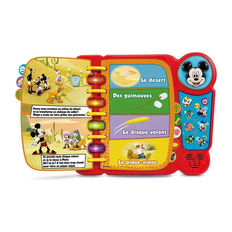 Le livre-jeu éducatif de Mickey - 36m+-4