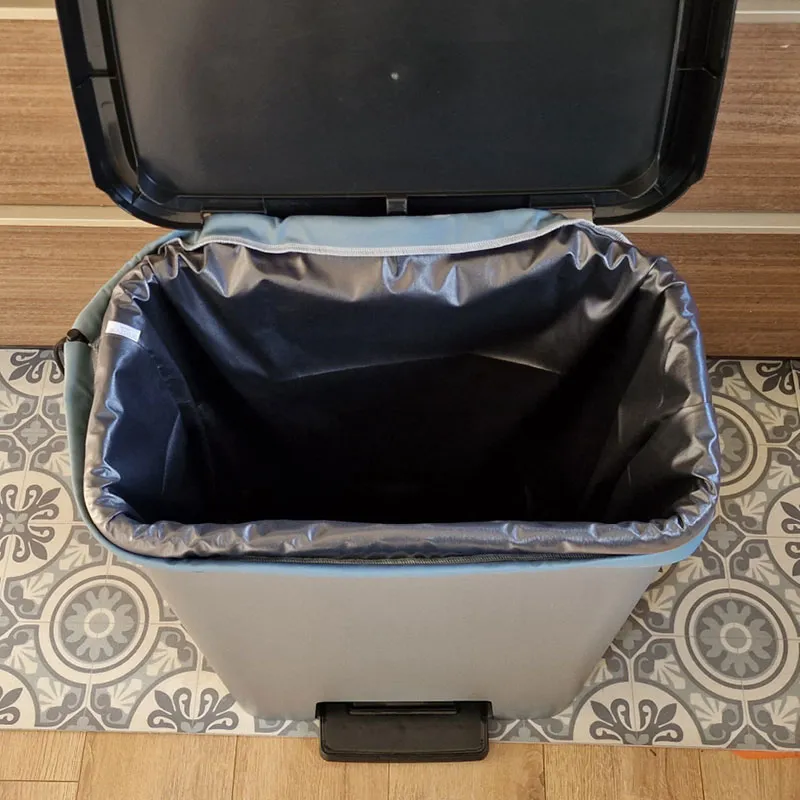 Sac poubelle lavable et réutilisable - 100L-2