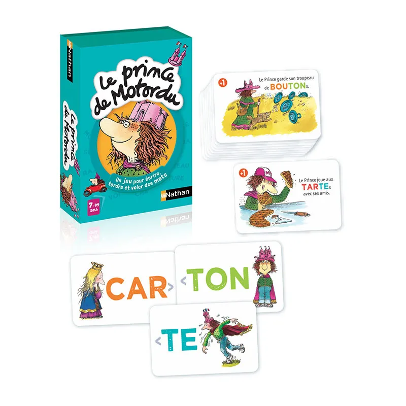 Jeu de cartes Le Prince de motordu 44pcs - 7+-2
