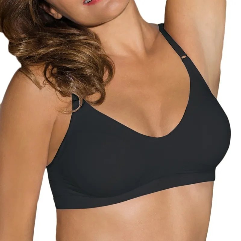 Brassière avec coque push-up Confort - Noir-0